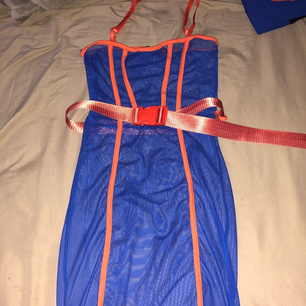 Mesh Bodycon Dress - Picture 1 of 2
